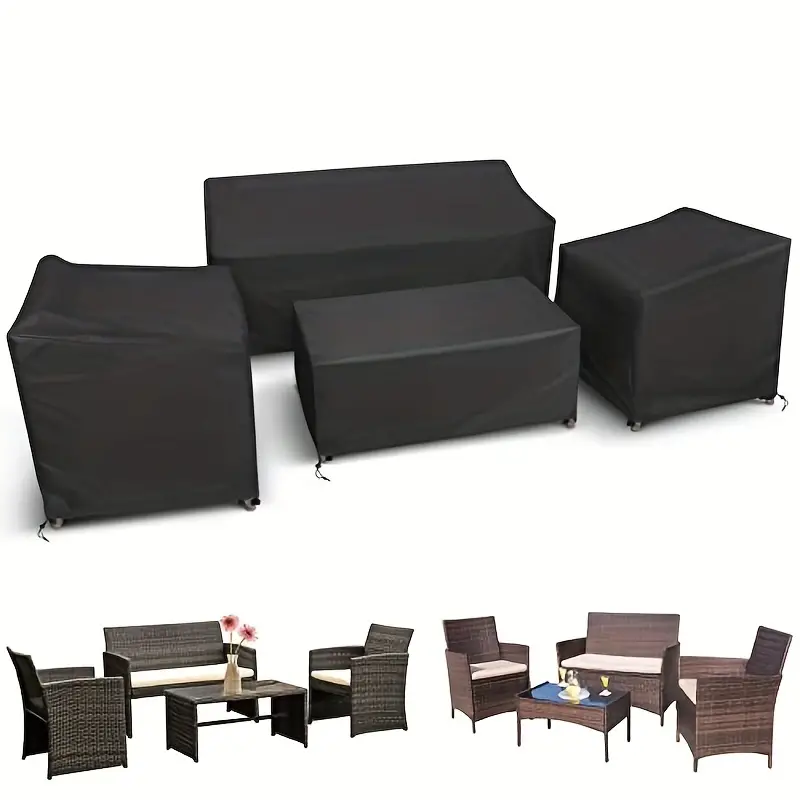 Outdoor Furniture Upholstery Near Me - 4pcs/Set Patio Furniture Covers, Heavy Duty