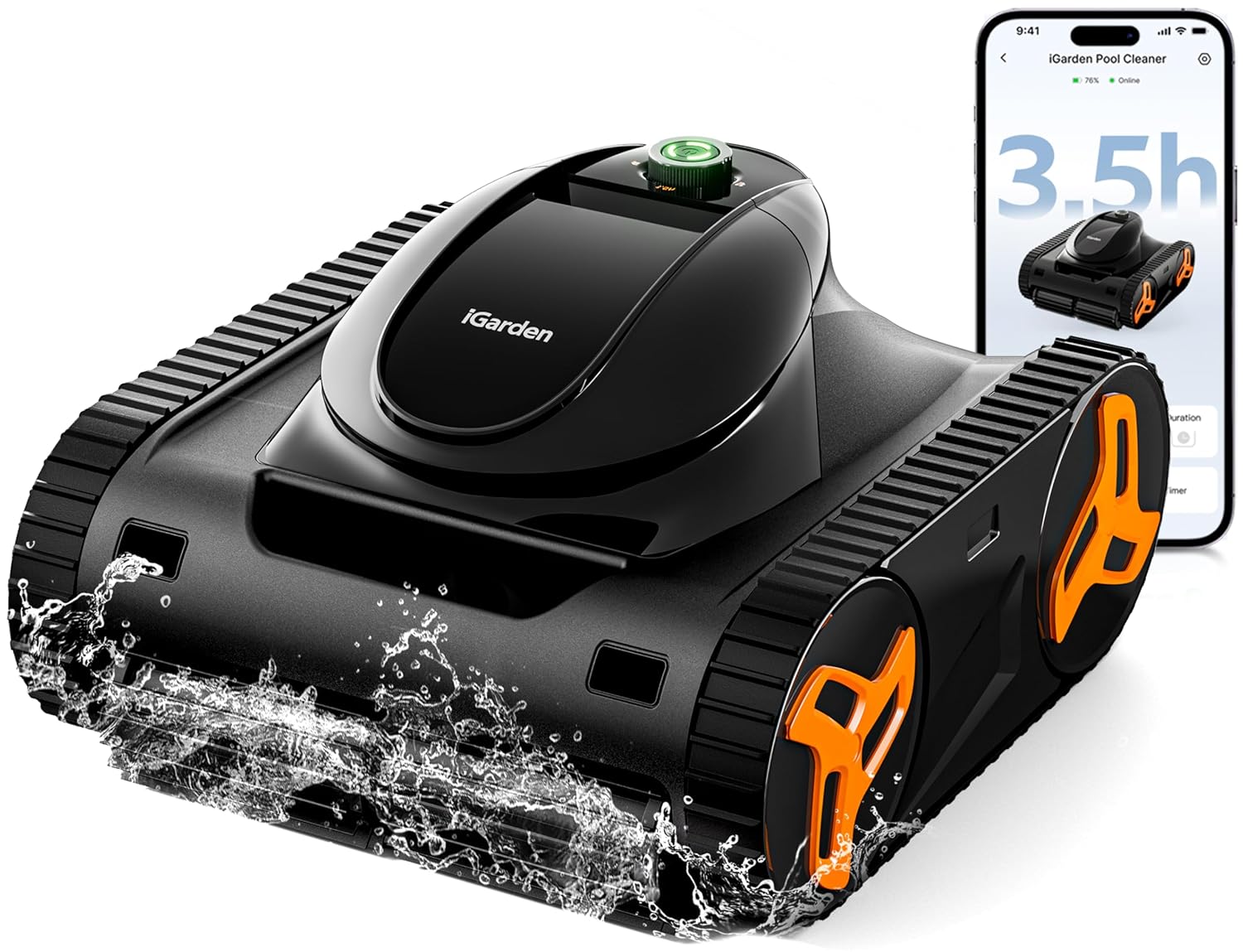 Outdoor Furniture Modern - Robotic Pool Cleaner KN Series, 210-Min