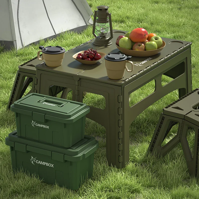 Outdoor Furniture Australia - Folding Portable Outdoor Extended Plastic Camping