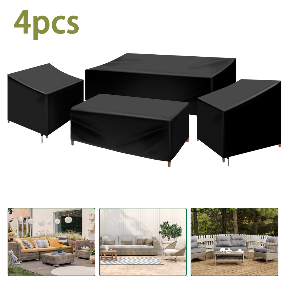Outdoor Furniture Upholstery Near Me - 4Pcs Patio Furniture Cover Set Heavy