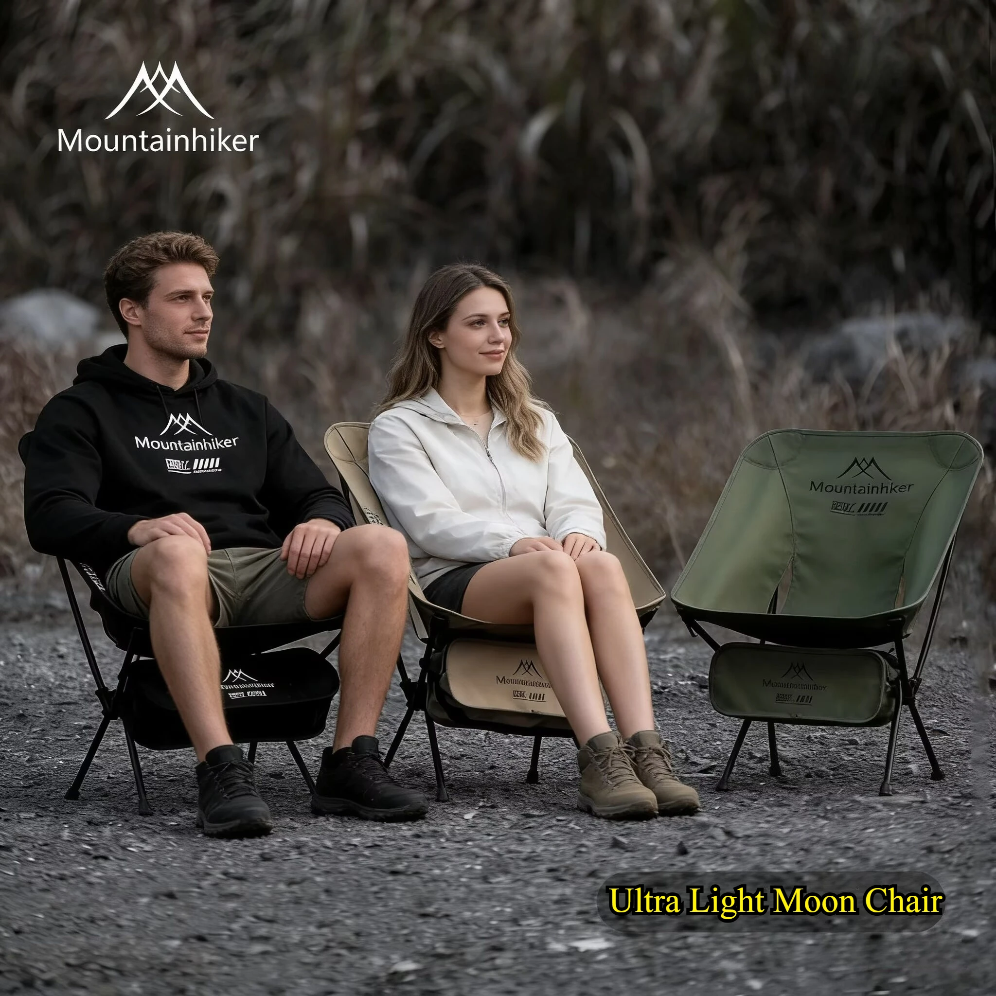 Outdoor Furniture Rocking Chair - MOUNTAINHIKER Upgrade Ultra Light Moon Chair