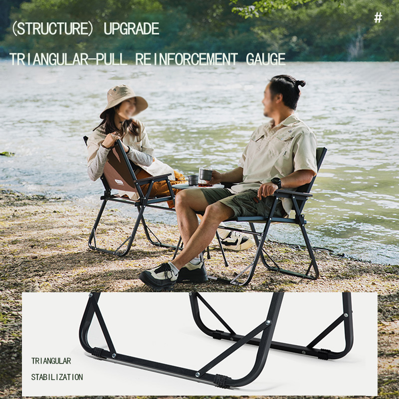 BISINNA Outdoor Folding Campin - Outdoor Furniture Rocking Chair 评论和价格