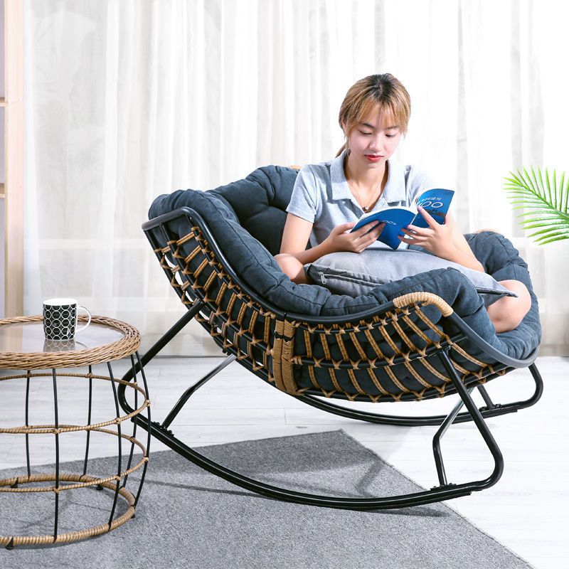 Nordic Rattan Rocking Chair Li - Outdoor Furniture Rocking Chair 评论和价格