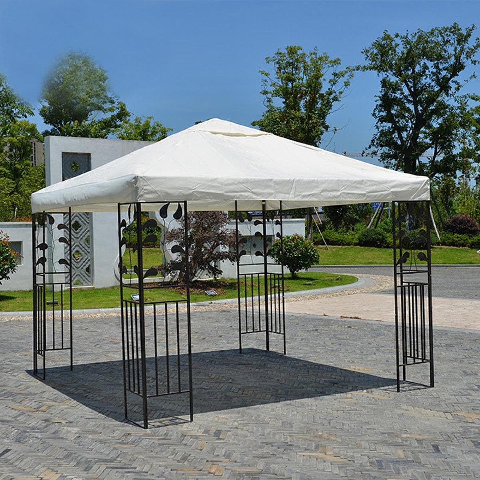 Canopy Top Cover with Air Vent - Outdoor Furniture Gazebo 评论和价格