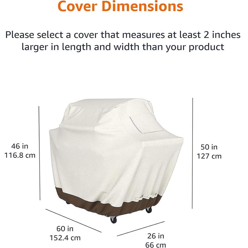 Outdoor Gas BBQ Hood 210D Larg - Outdoor Furniture Upholstery Near Me 评论和价格