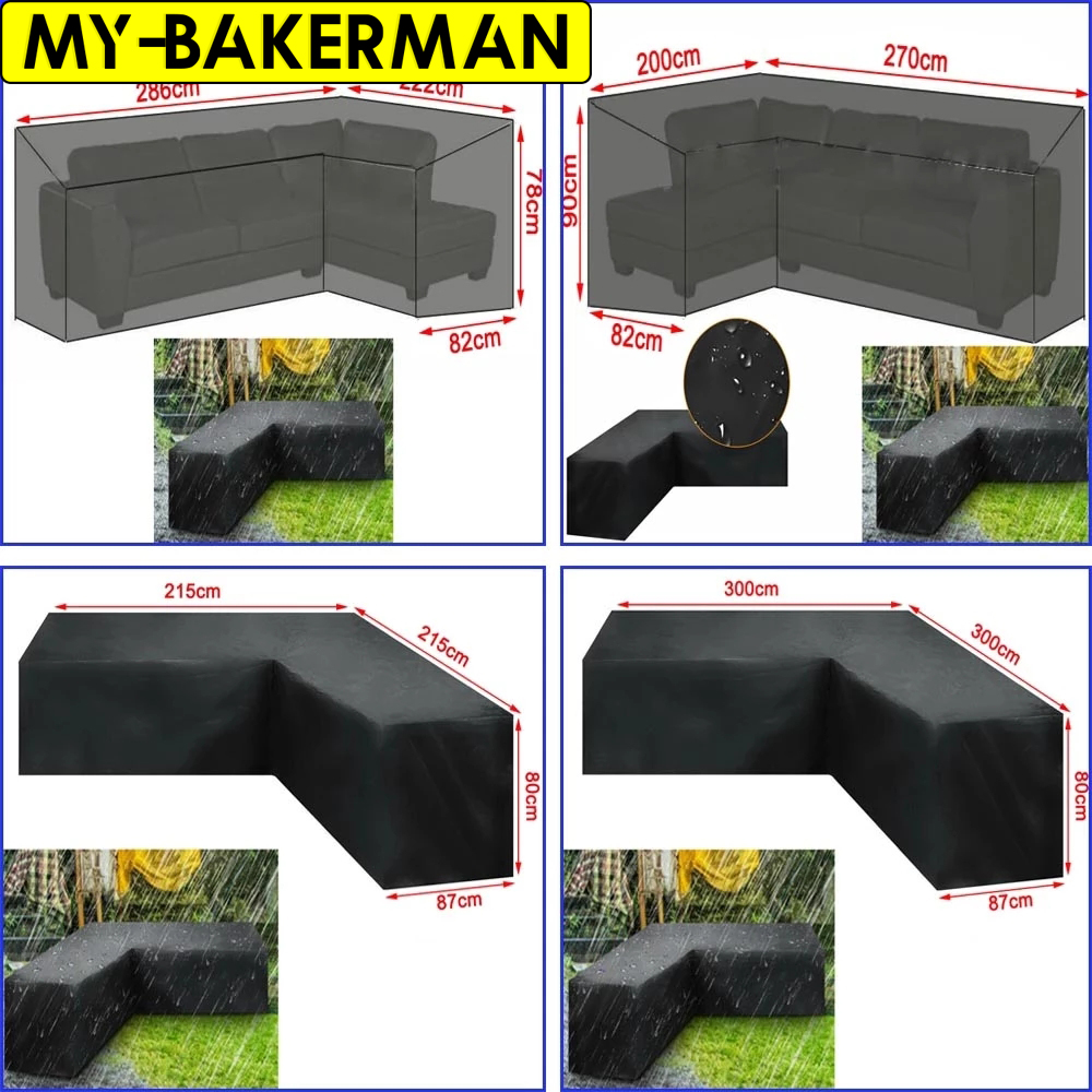 L Shape Furniture Waterproof   - Outdoor Furniture Cover Xl 评论和价格