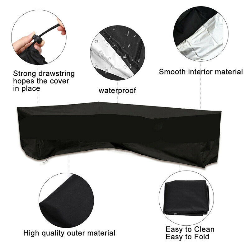 L Shape Furniture Waterproof   - Outdoor Furniture Cover Xl 评论和价格