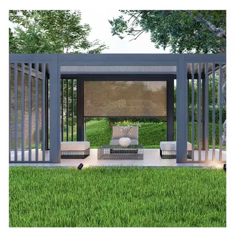 Outdoor Motorized Retractable  - Outdoor Furniture Gazebo 评论和价格