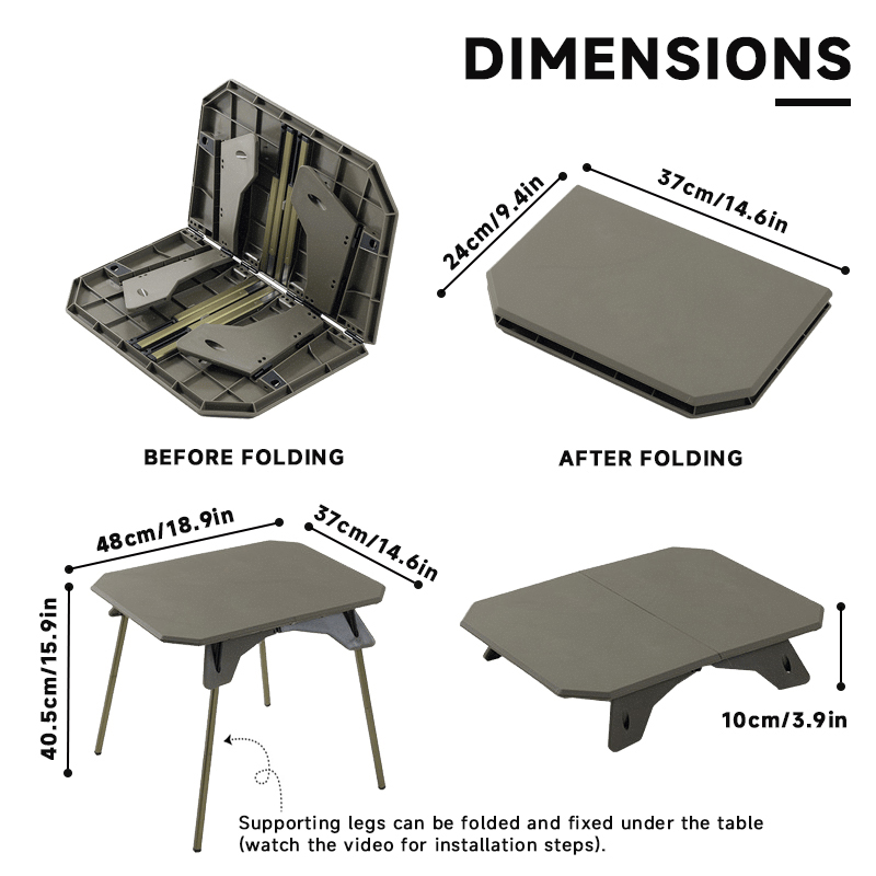 WESTTUNE Outdoor Camping Table - Outdoor Furniture Australia 评论和价格