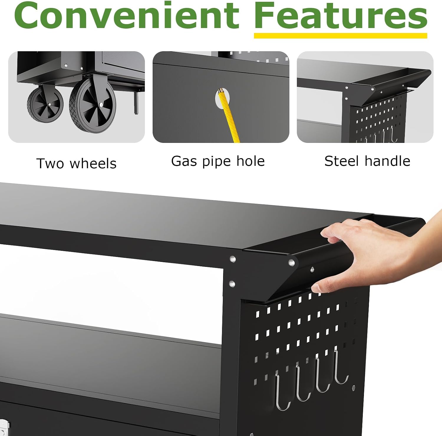 Outdoor Grill Cart Table With  - Outdoor Furniture European 评论和价格