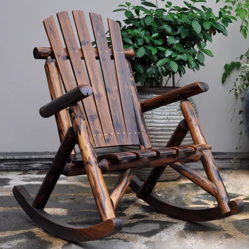 Outdoor Furniture Wooden Rocki - Outdoor Furniture Rocking Chair 评论和价格