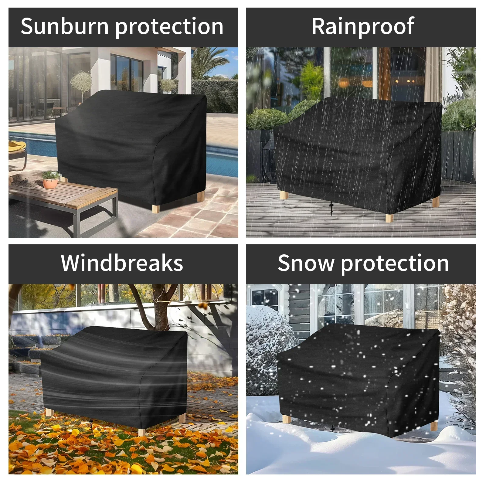 1pc Patio Chair Cover Waterpro - Outdoor Furniture Upholstery Near Me 评论和价格
