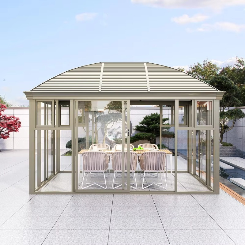 Freestanding Sunrooms Glass Ho - Outdoor Furniture Gazebo 评论和价格