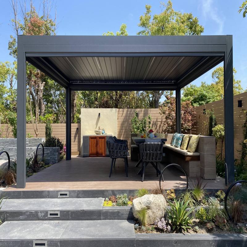 Backyard Install Against The W - Outdoor Furniture Gazebo 评论和价格