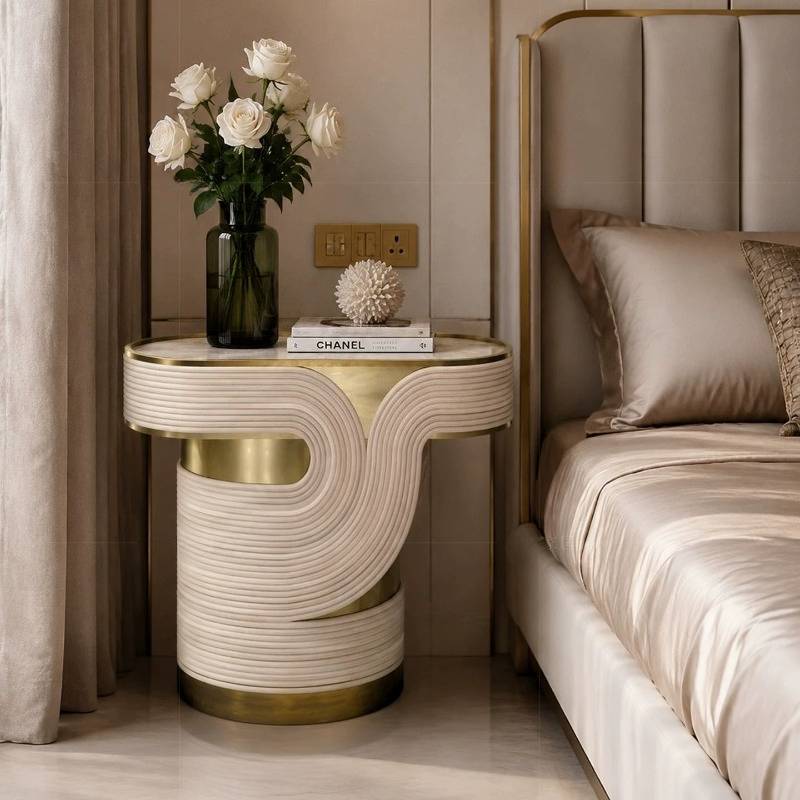 Oval Marbles Gold Tables Dubai - Outdoor Furniture Dubai 评论和价格
