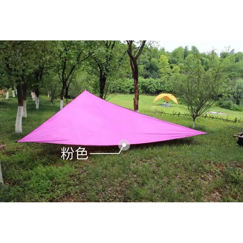 Rainproof Portable Folding Tri - Sun Sail Shade 评论和价格
