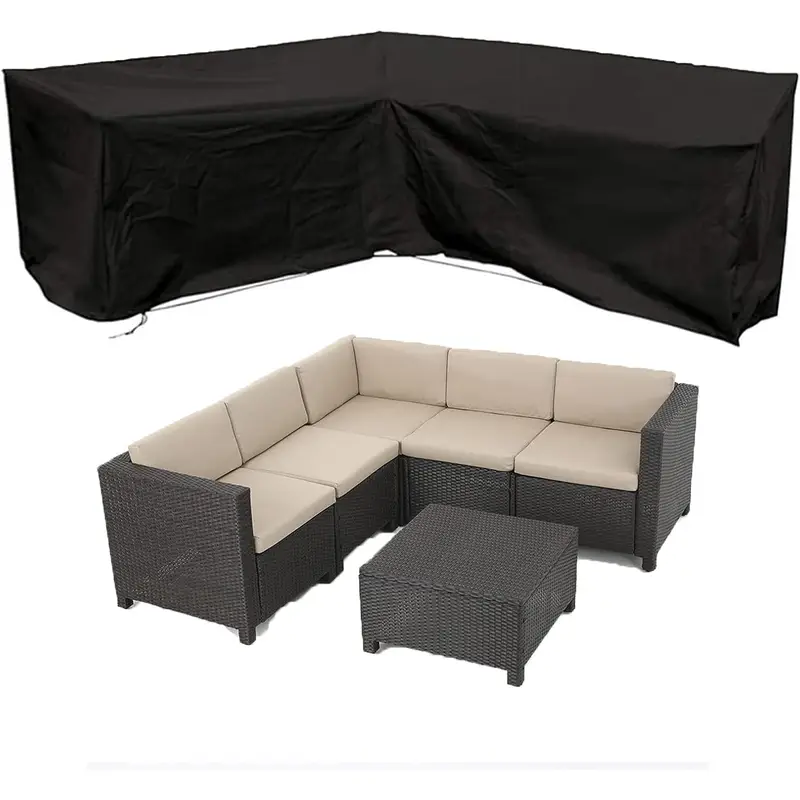 Anti-UV L-shaped Outdoor Sofa  - Outdoor Furniture Cover Xl 评论和价格