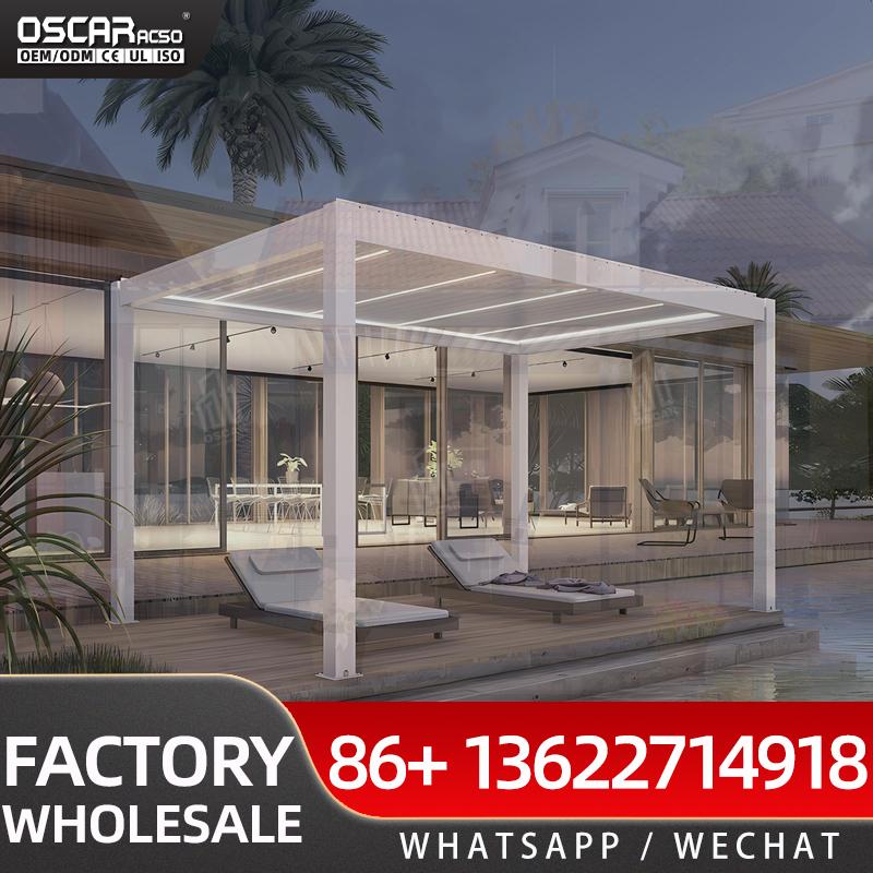 Fixed Roof Pergolas Luxury Bio - Outdoor Furniture Gazebo 评论和价格