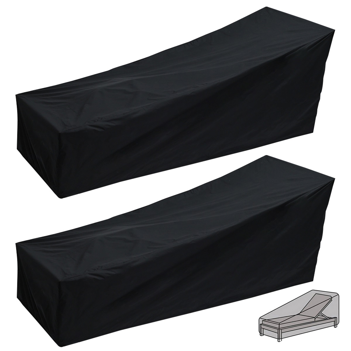 Outdoor Garden Sunbed Cover Su - Outdoor Furniture Upholstery Near Me 评论和价格