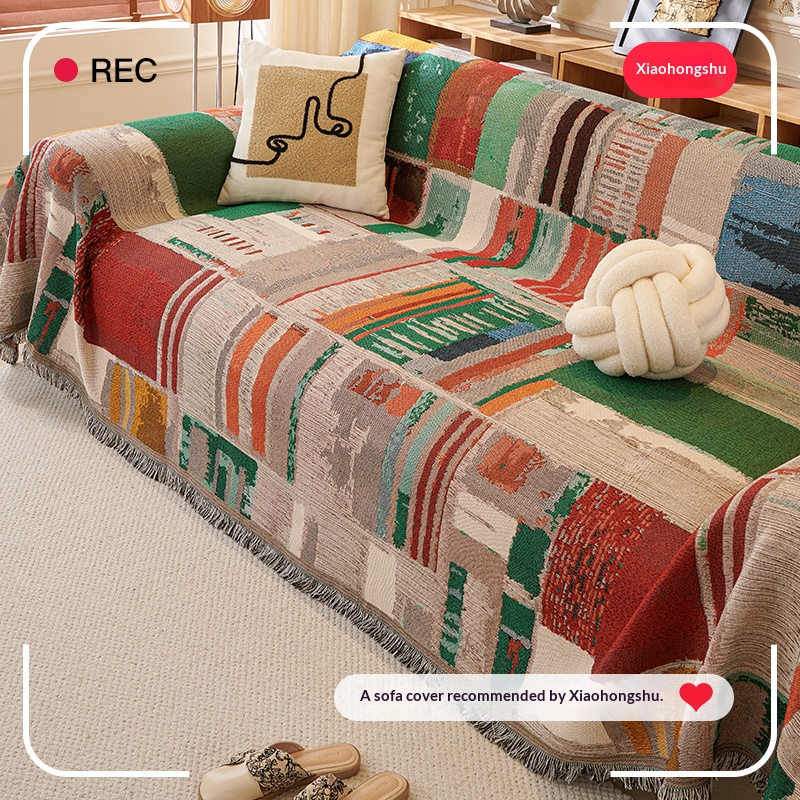 Home Sofa Cover With Tassel Li - Outdoor Furniture Cover Xl 评论和价格