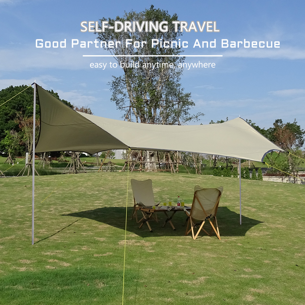 Octagon 5.1x5.1m Large Tarp Wa - Sun Sail Shade 评论和价格