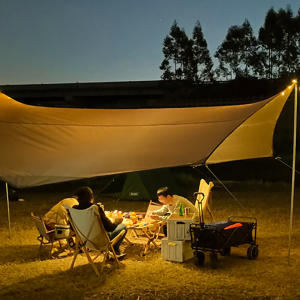 Octagon 5.1x5.1m Large Tarp Wa - Sun Sail Shade 评论和价格