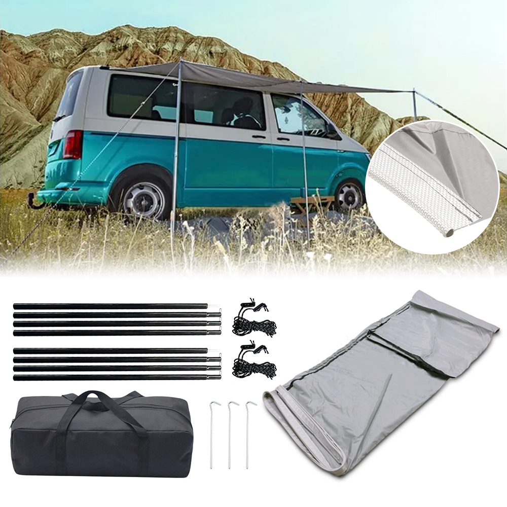 3x2.4m Outdoor Camping Awning  - Sun Sail Shade 评论和价格