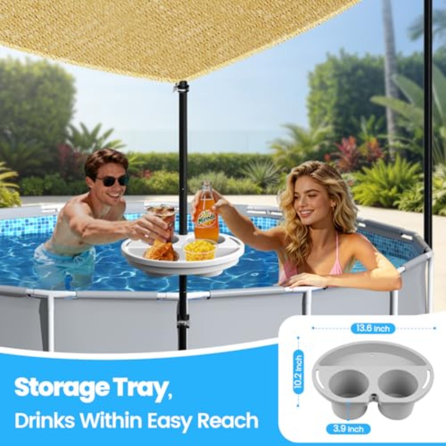 Outdoor Sun Shade Canopy with  - Sun Sail Shade 评论和价格