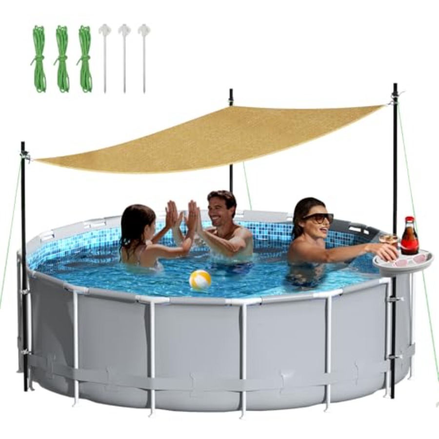 Outdoor Sun Shade Canopy with  - Sun Sail Shade 评论和价格
