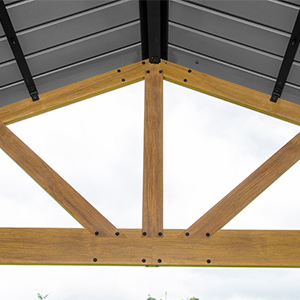 ！@Outdoor Aluminum Frame Gazeb - Outdoor Furniture Gazebo 评论和价格