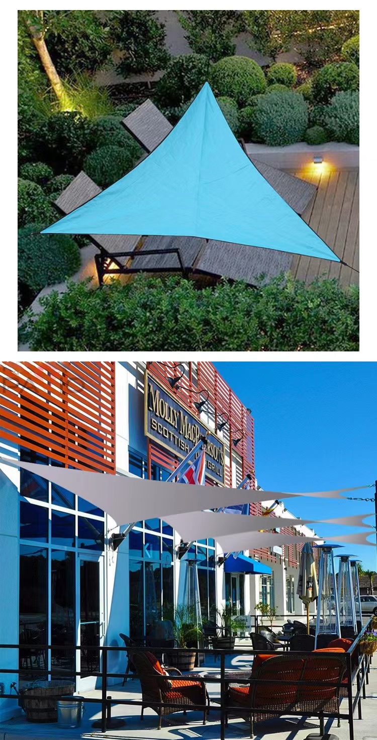 Multi-size Triangle Sun Shade  - Sun Sail Shade 评论和价格